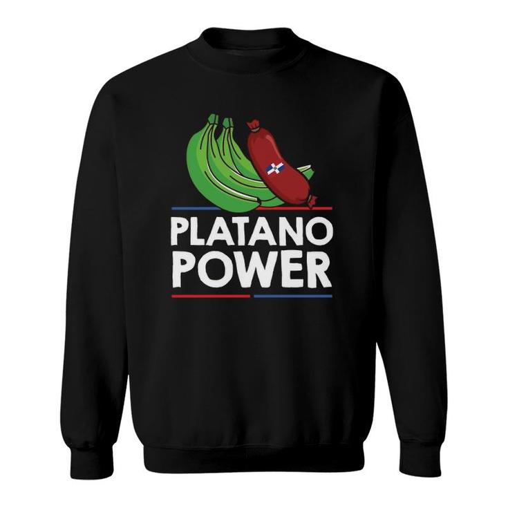 Dominican Republic - Platano Power Dominicana Heritage  Sweatshirt