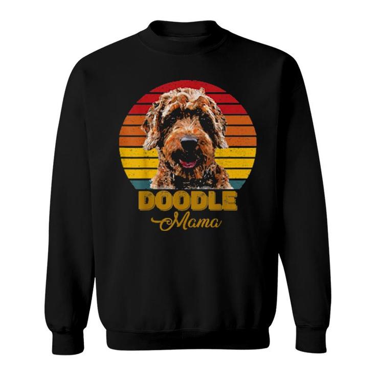 Doodle Mama Goldendoodle Mom Golden Doodle  Sweatshirt