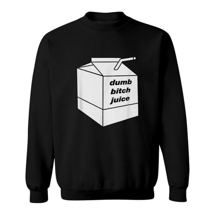 Dumb Juice Milk Carton Sweatshirt