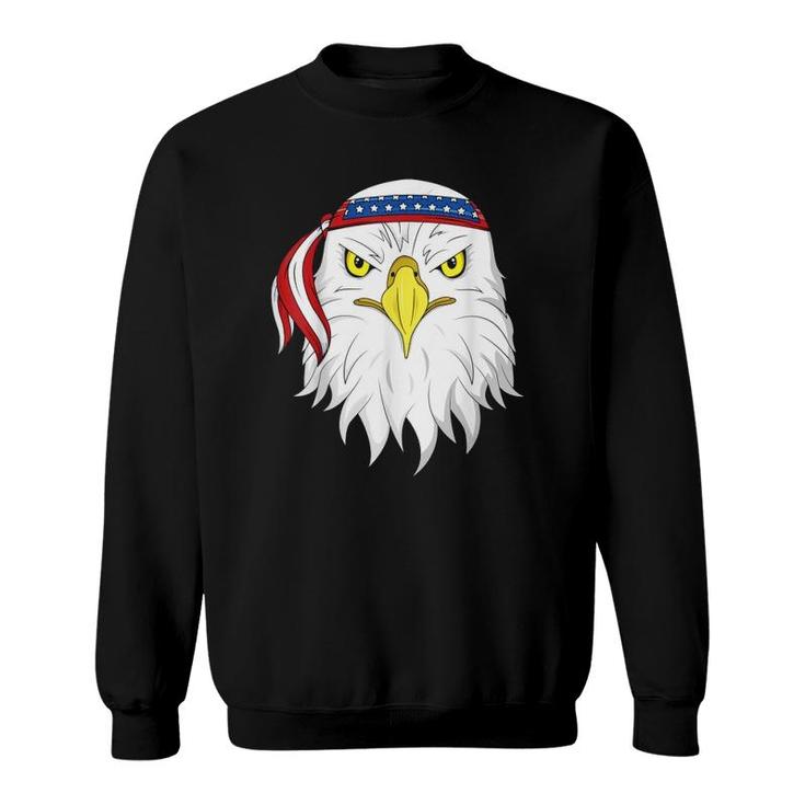 Eagle 4Th Of July Family Men Kids Boys Patriotic American Sweatshirt