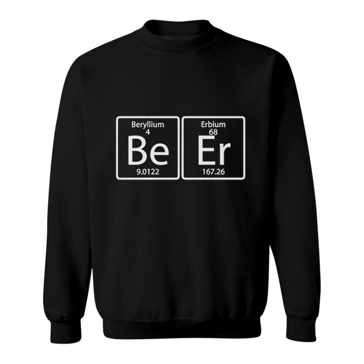 Element Of Beer Nerdy Science Sweatshirt