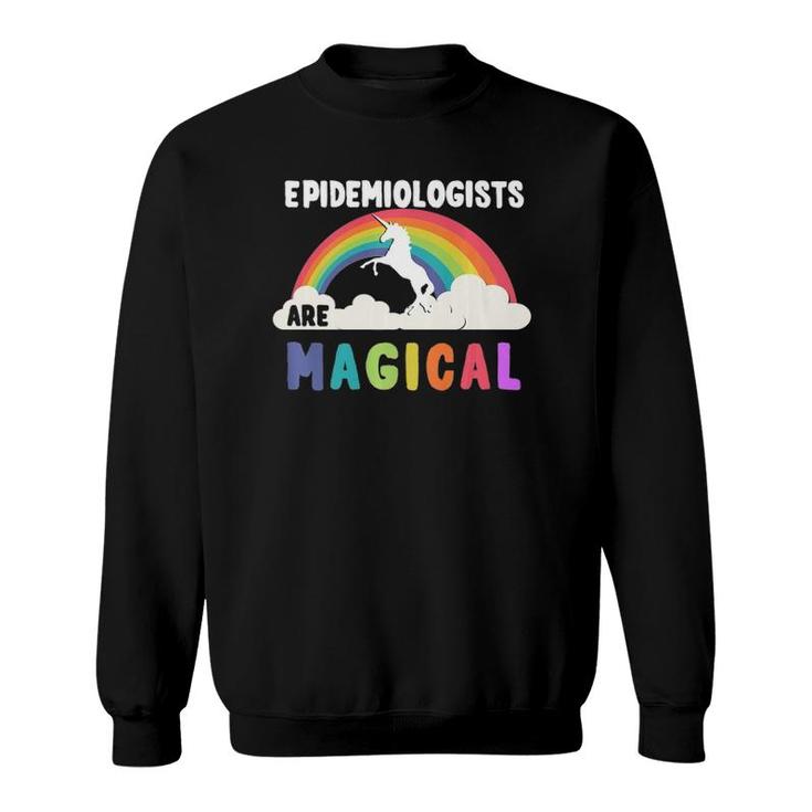 Epidemiologists Are Magical Premium Unicorn Sweatshirt