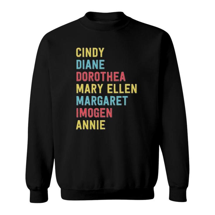 Famous Women In Photography For Photographers Sweatshirt