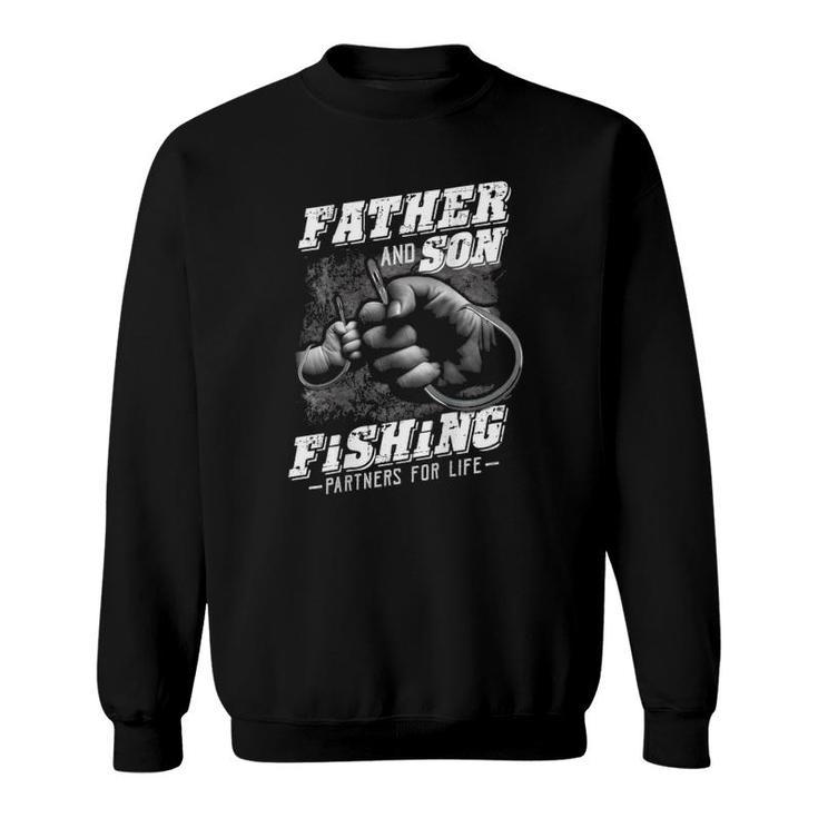 Father And Son Fishing Partner For Life Father Day Sweatshirt