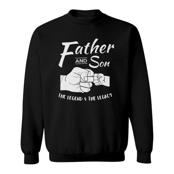 Father Son Matching Outfit Sweatshirt