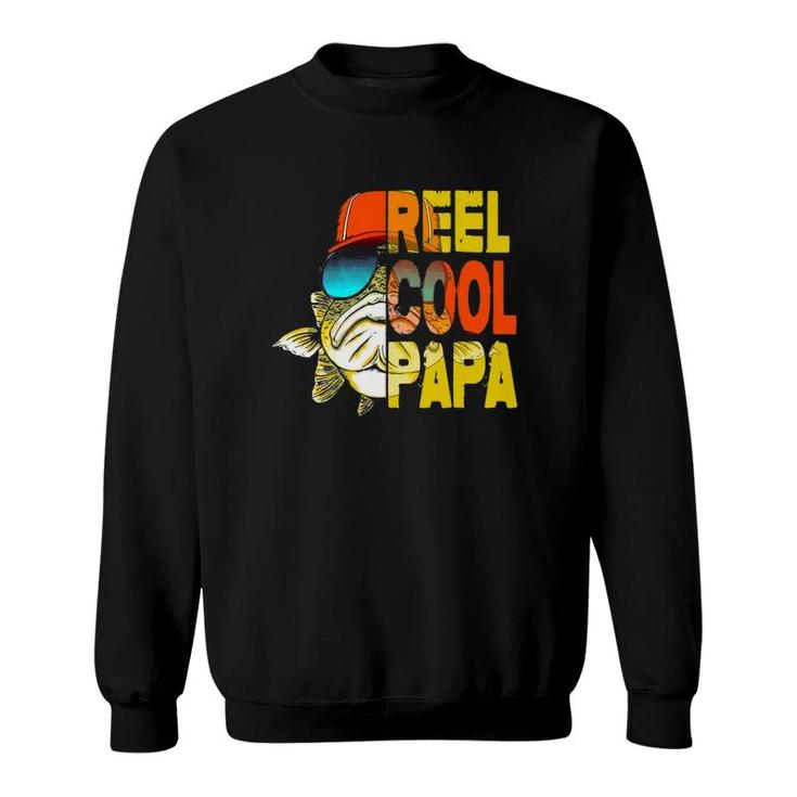 Father's Day Gifts- Fishing Reel Cool Papa Sweatshirt