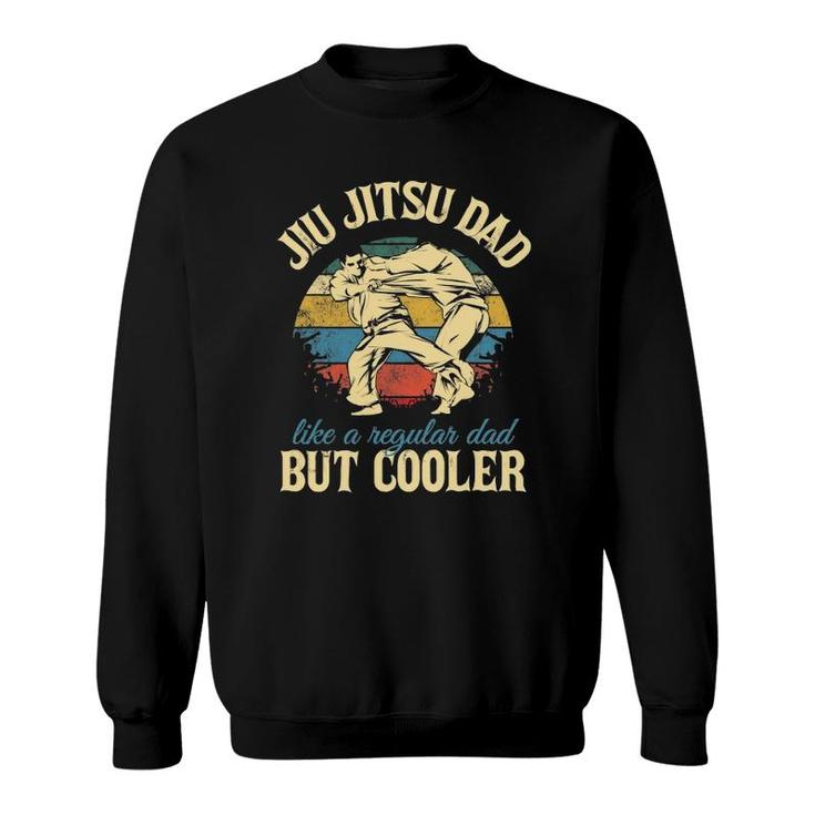 Father’S Day Jiu Jitsu Dad Training Father Vintage Funny Sweatshirt