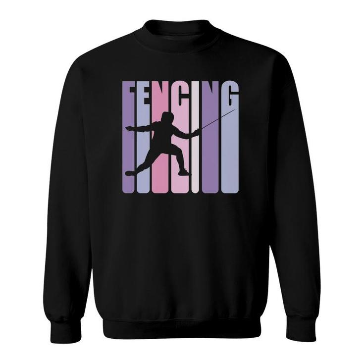 Fencing Girl Pullover Combat Sport Sweatshirt