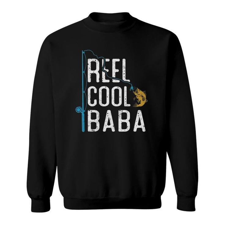 Fishing Reel Cool Baba Father’S Day Gift For Fisherman Baba Sweatshirt