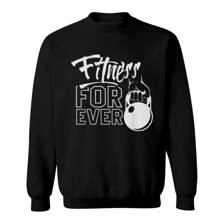 Fitness Forever Weightlifting Gym Workout Training  Sweatshirt