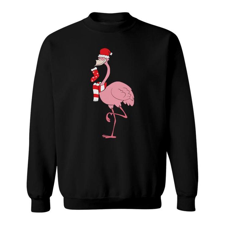 Flamingo Christms Sweatshirt