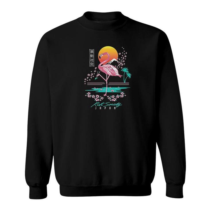 Flamingo Graphic Sweatshirt
