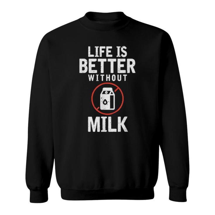 Food Allergy Lactose Intolerance Dairy Free Lactose Free  Sweatshirt