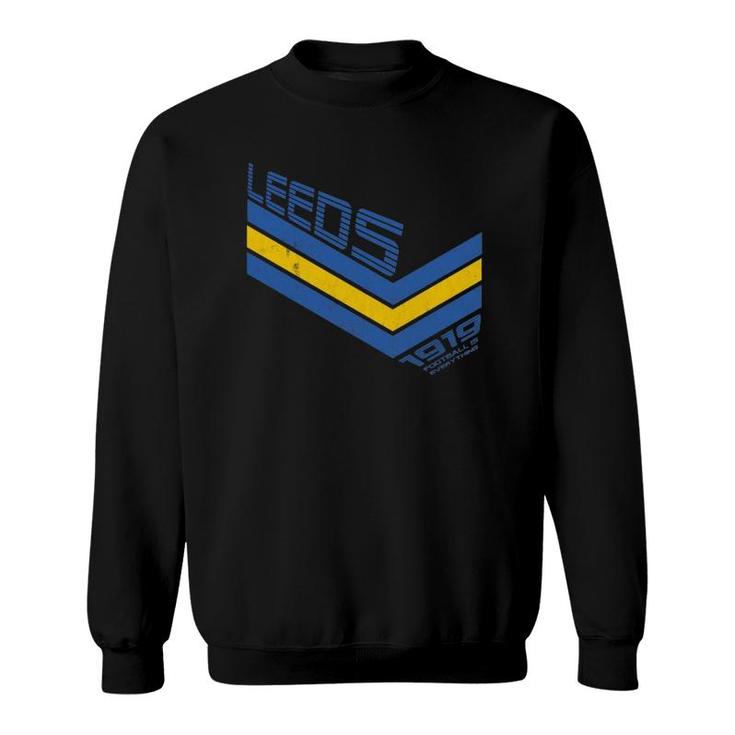 Football Is Everything - Leeds 80S Retro Pullover Sweatshirt