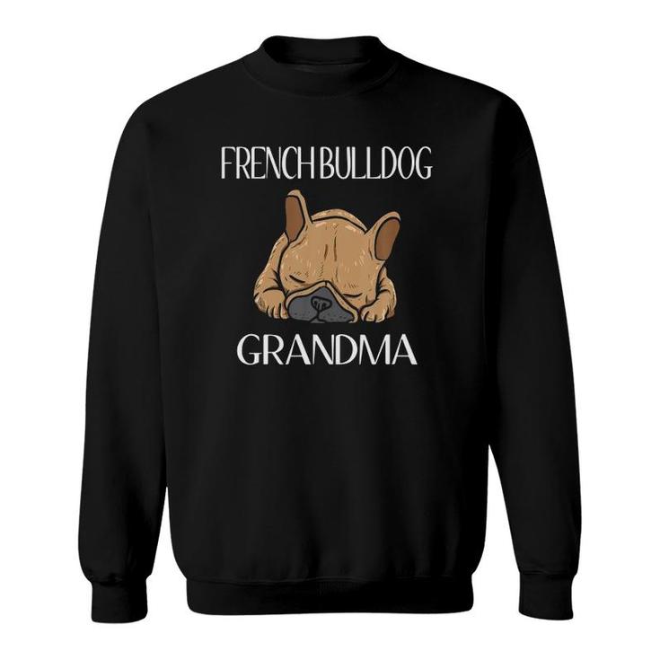 French Bulldog Grandma Frenchie For Women Sweatshirt