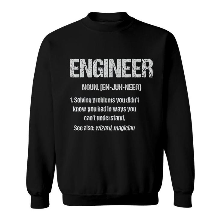 Funny Engineer Definition Sweatshirt