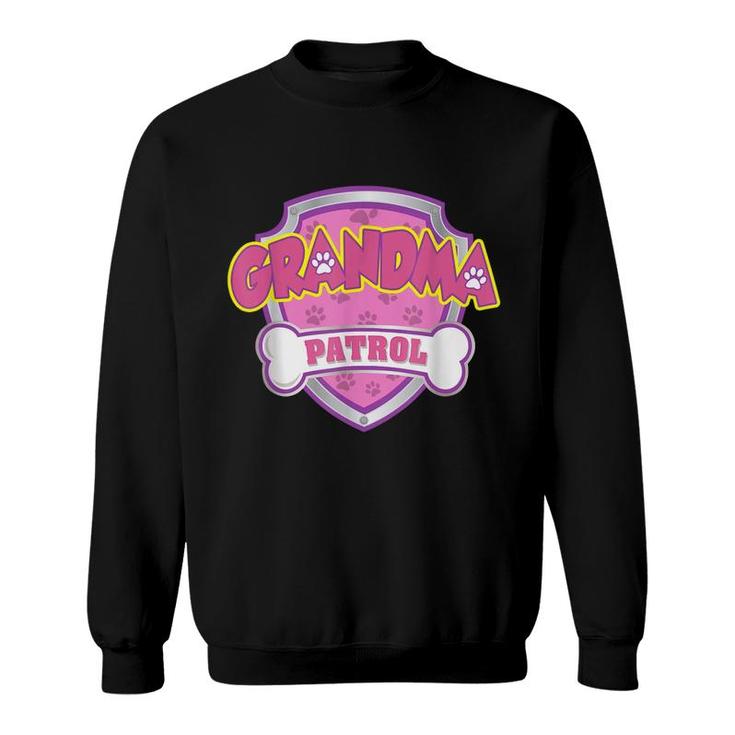Funny Grandma Patrol Sweatshirt