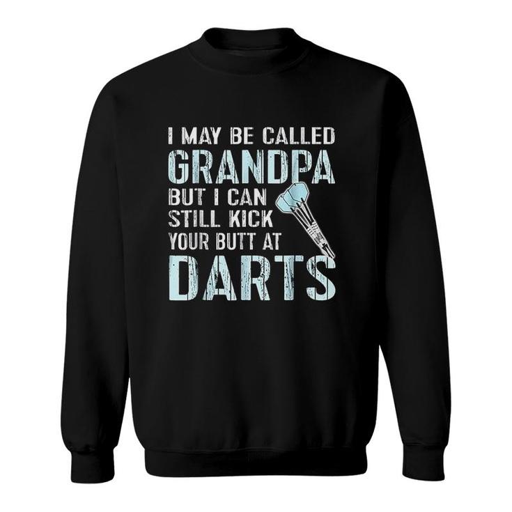 Funny Grandpa Darts Team League Gift Sweatshirt