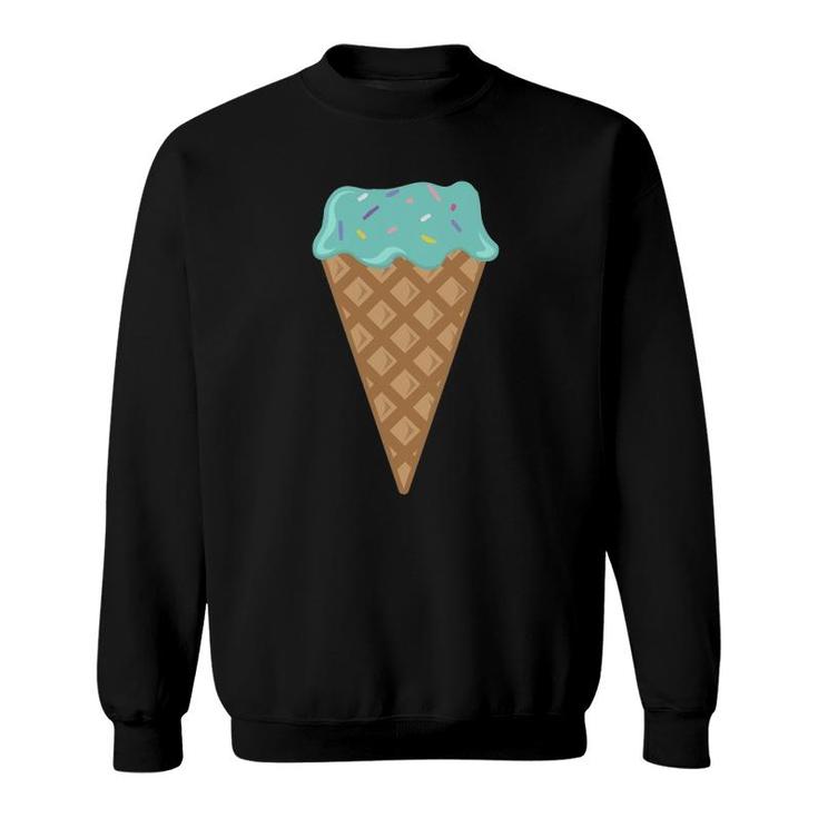 Funny Ice Cream - Gift For Cool Kids And Toddlers Sweatshirt