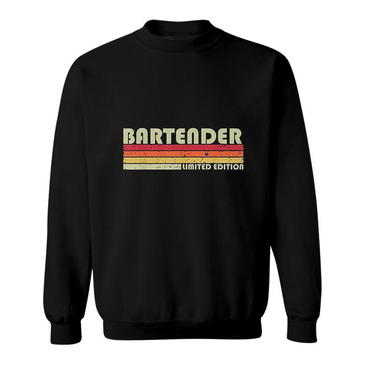 Funny Job Title Profession Birthday Worker Idea Bartender Sweatshirt