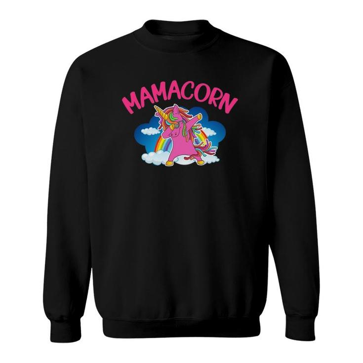 Funny Mother's Daymama Unicorn Design For Moms Sweatshirt