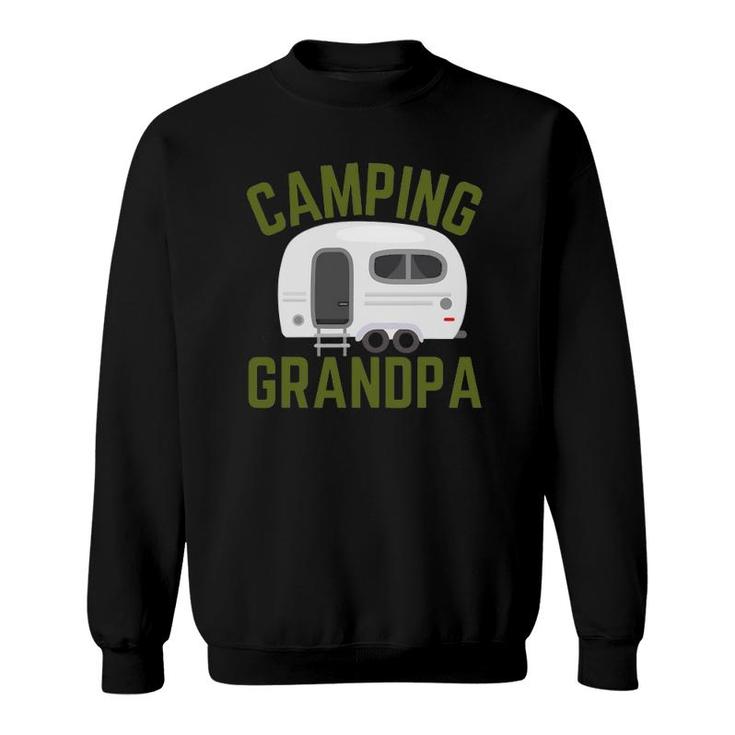 Funny Rv Camping Grandpa Father's Day Camper Sweatshirt