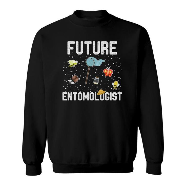 Future Entomologist Insect Lover & Collector Kids Gift Sweatshirt