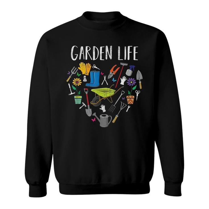 Garden Life Gardening Tools Sweatshirt