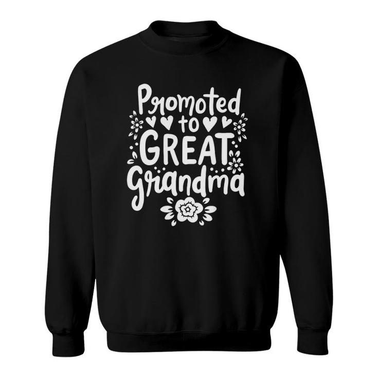 Gender Reveal Party Great Grandma Grandmother Sweatshirt