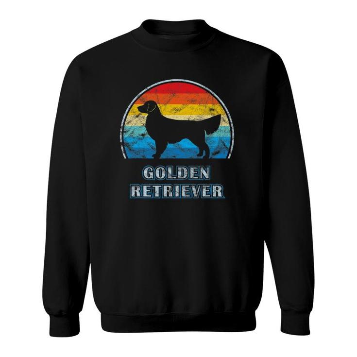 Golden Retriever Vintage Design Dog Sweatshirt