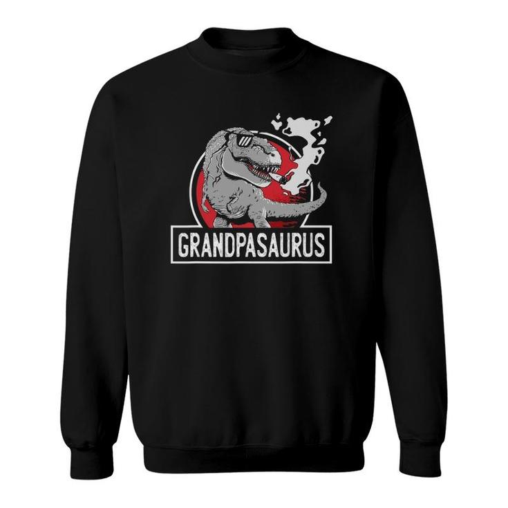 Grampasaurus Rex Grandfather Grampa Dinosaurs Grandpasaurus Sweatshirt