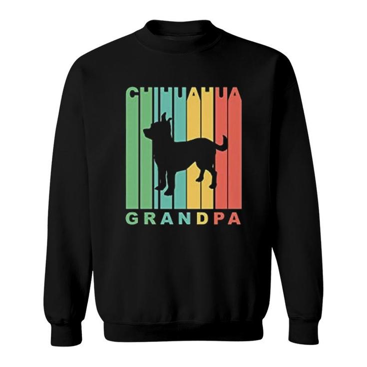 Grandparent Chihuahua Grandpa Sweatshirt