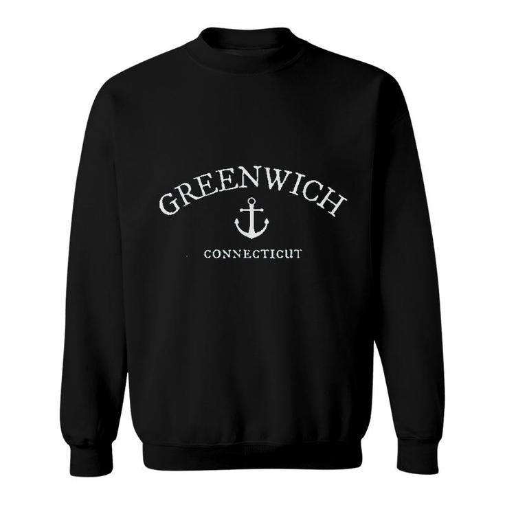 Greenwich Connecticut Nautical Sea Town Sweatshirt