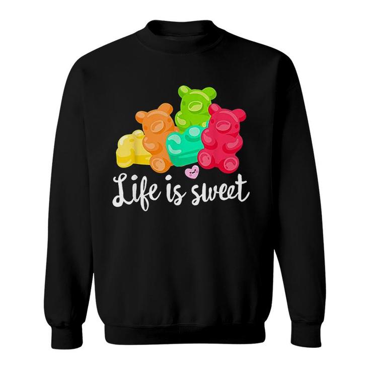 Gummy Bears Soft Sugar Candy Fruity Juicy Kids Gift  Sweatshirt