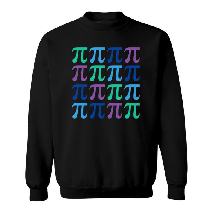 Happy Pi Day With Symbols For Math Teachers Sweatshirt