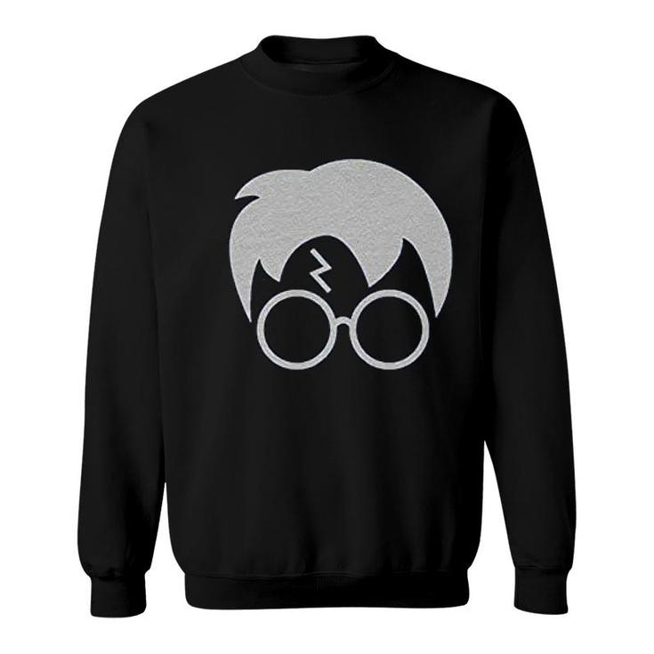 Harry Glasses Lightning Bolt Hair Youth Sweatshirt
