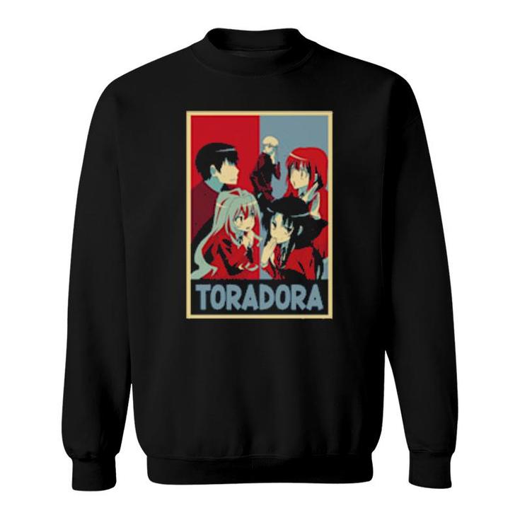 I Love Toradoras Manga Classic Arts Japanese Novel Series Sweatshirt