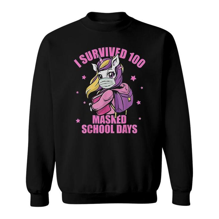 I Survived 100 Masked School Days Sweatshirt