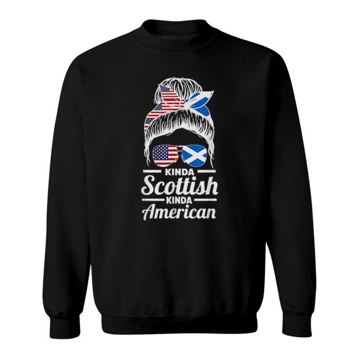 Irgendwie Schottisch Irgendwie Amerikanisches Schottland  Sweatshirt