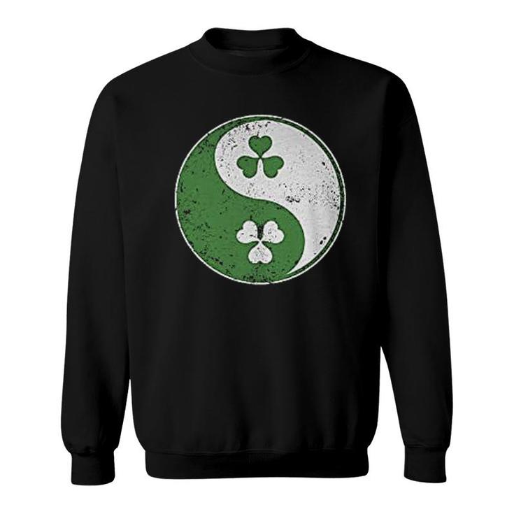 Irish Shamrock Yang Yin Sweatshirt