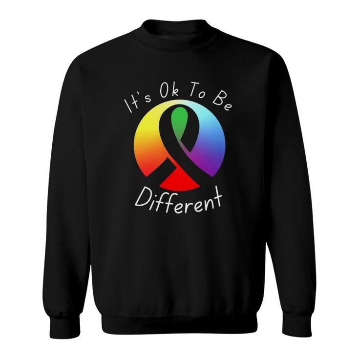 It's Ok To Be Different Cute Autism Awareness Gifts For Teachers And Students Sweatshirt