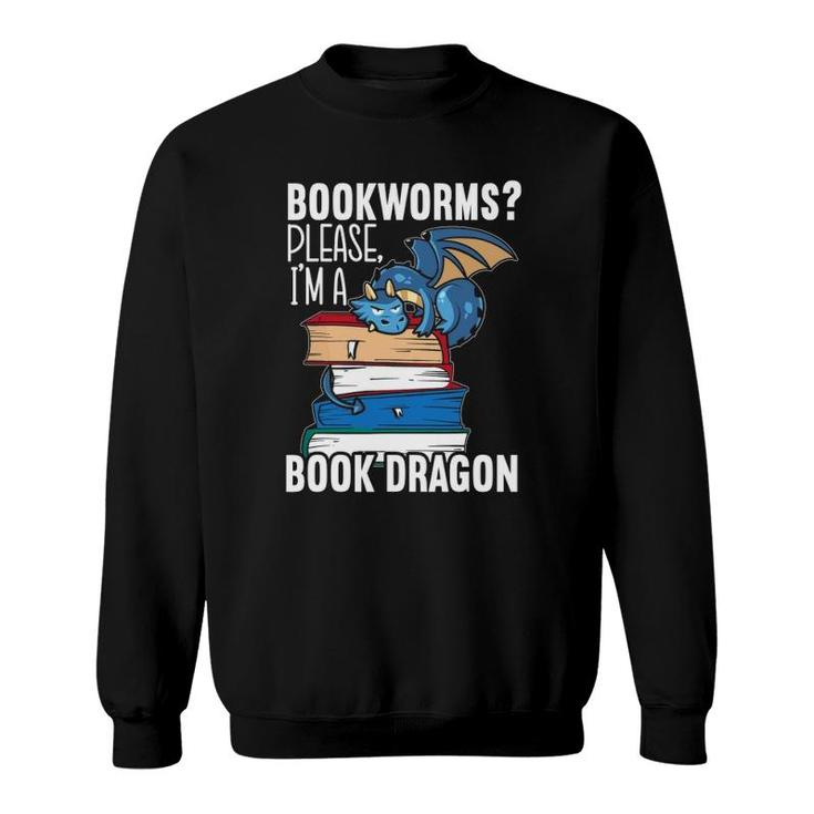 Just A Girl Who Loves Dragons And Books Abibliophobia Sweatshirt