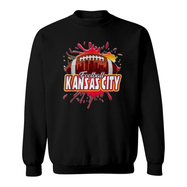 Kansas City Football Retro Vintage Missouri Chief Sweatshirt