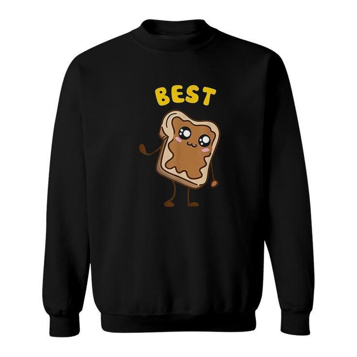 Kawaii Peanut Butter Jelly Best Friends Matching  Sweatshirt
