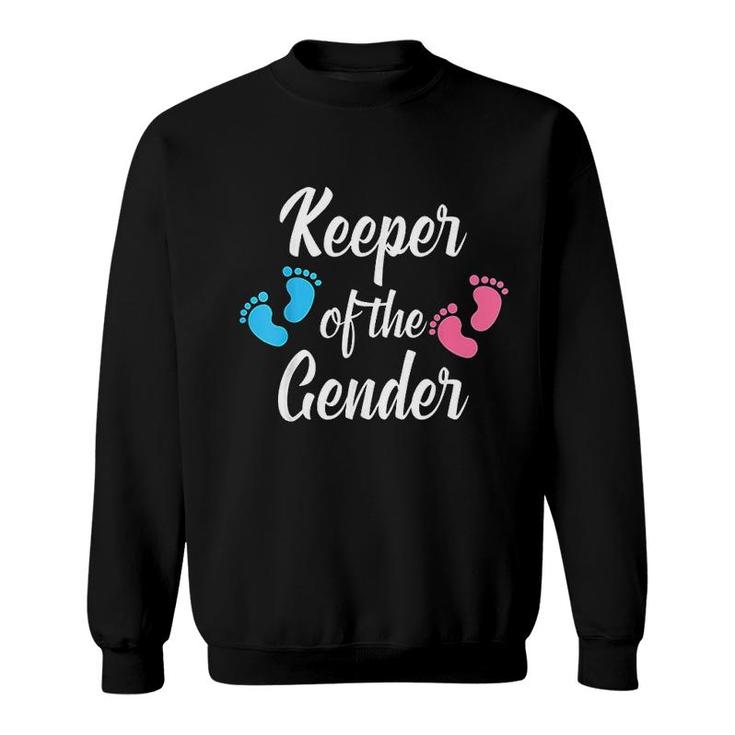 Keeper Of The Gender Baby Announcement Sweatshirt
