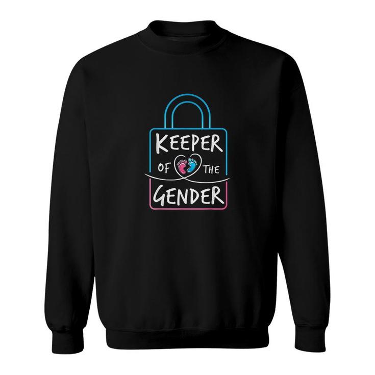 Keeper Of The Gender Reveal Announcement Sweatshirt