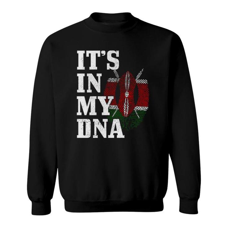 Kenya It's In My Dna Kenyan Flag Pride Roots African  Sweatshirt