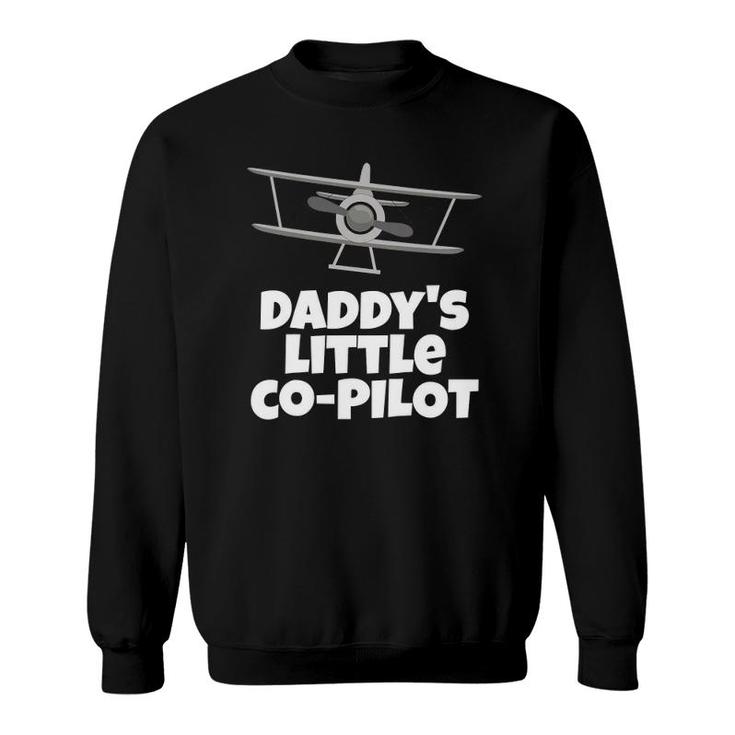 Kids Daddy's Little Co Pilot Kid's Airplane Sweatshirt