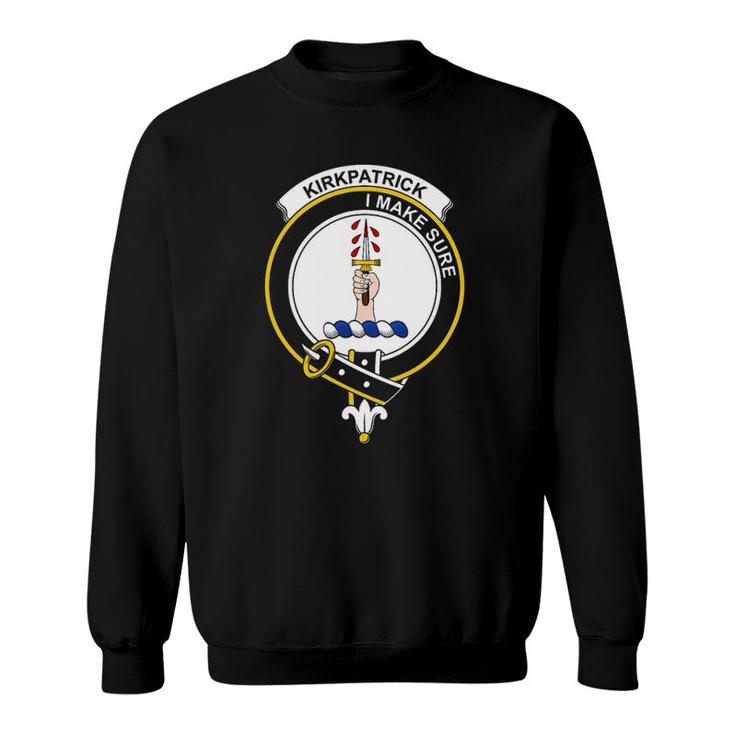 Kirkpatrick Coat Of Arms - Family Crest Sweatshirt