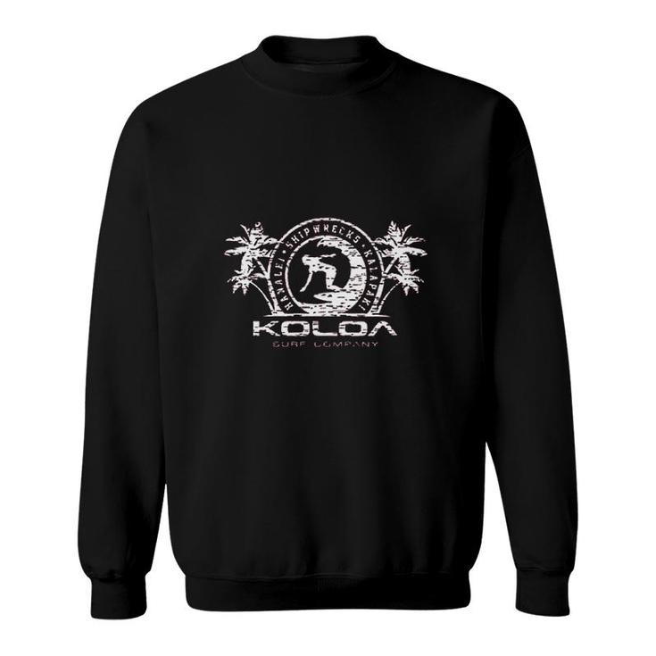 Koloa Surfer Girl Logo In Regular Big Tall Sweatshirt